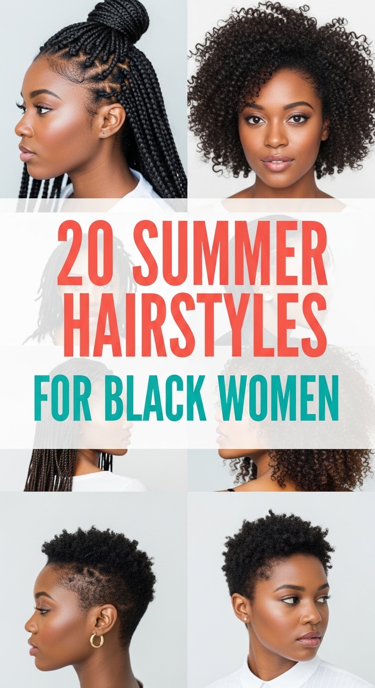 20 Summer Hairstyles For Black Women