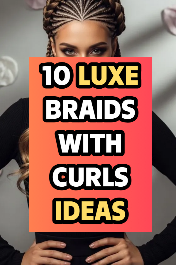 10 Braids with Curls Ideas