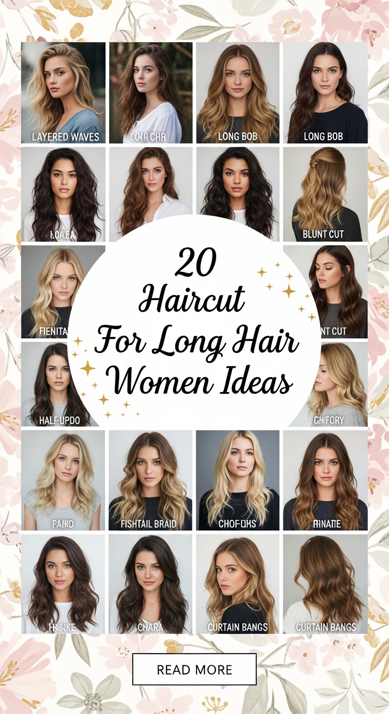 20 Haircut For Long Hair Women Ideas