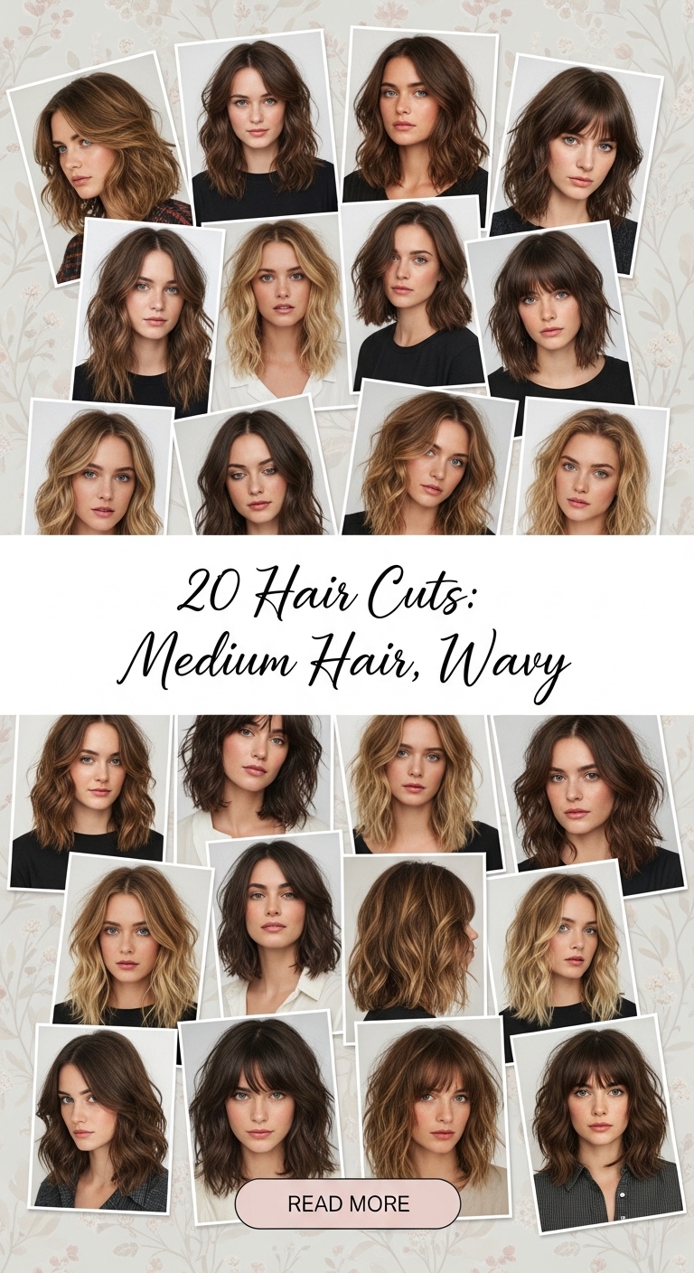 20 hair cuts medium hair wavy