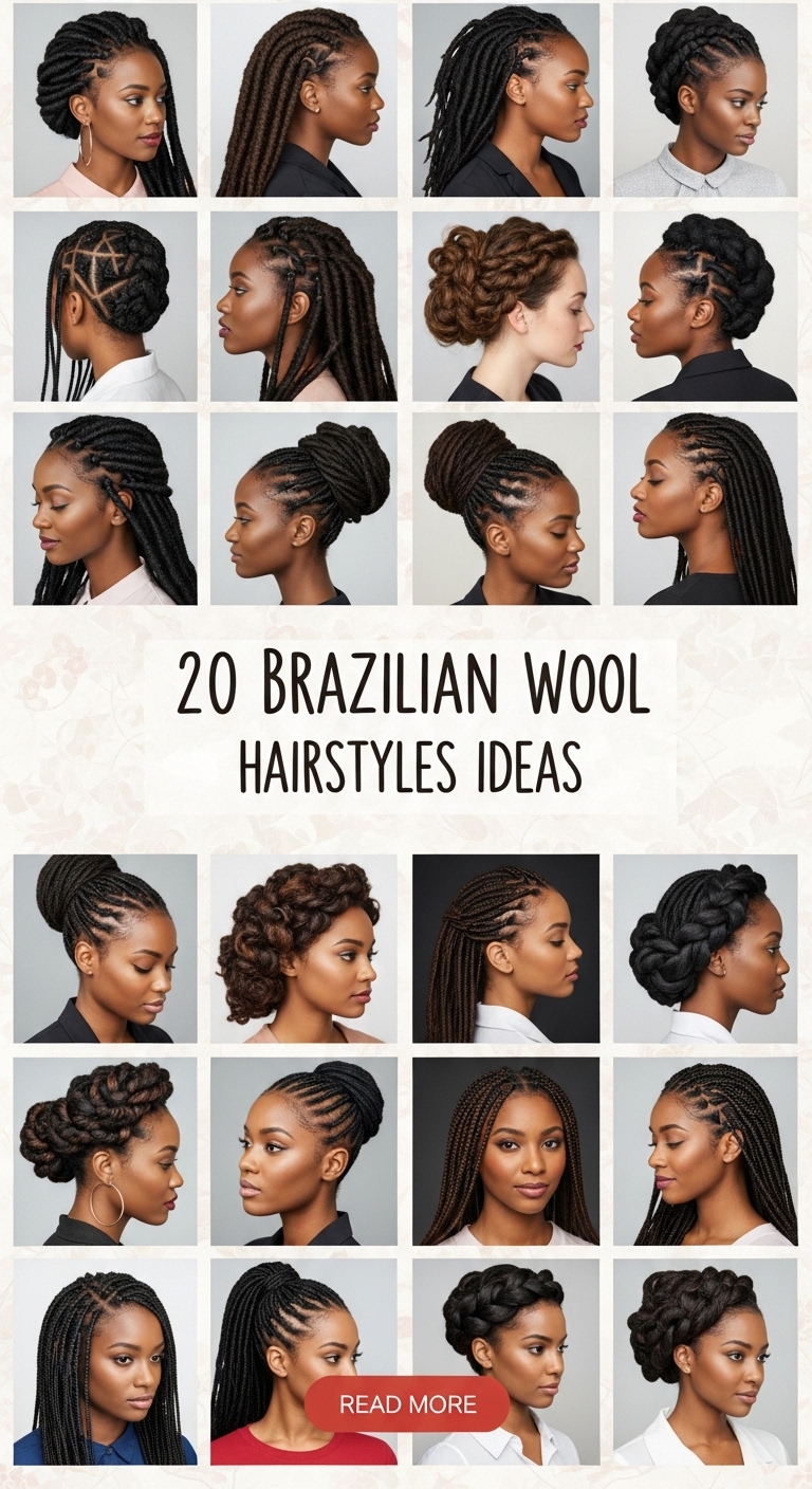 20 Brazilian Wool Hairstyles ideas