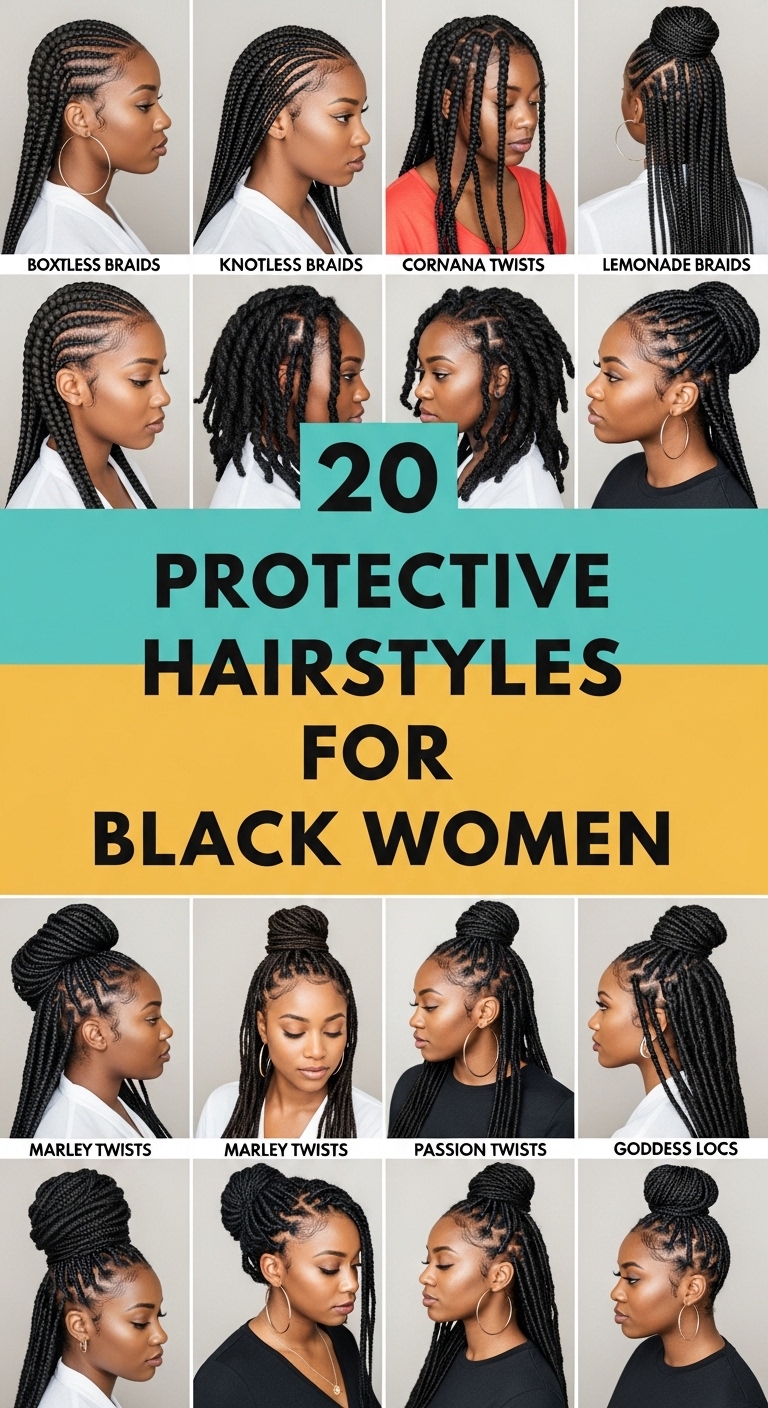 20 Protective Hairstyles For Black Women