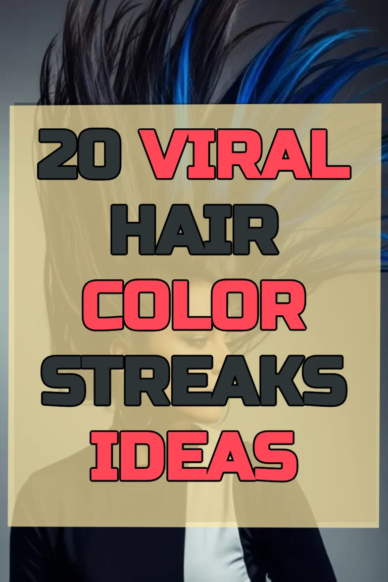 20 Hair Color Streaks Ideas