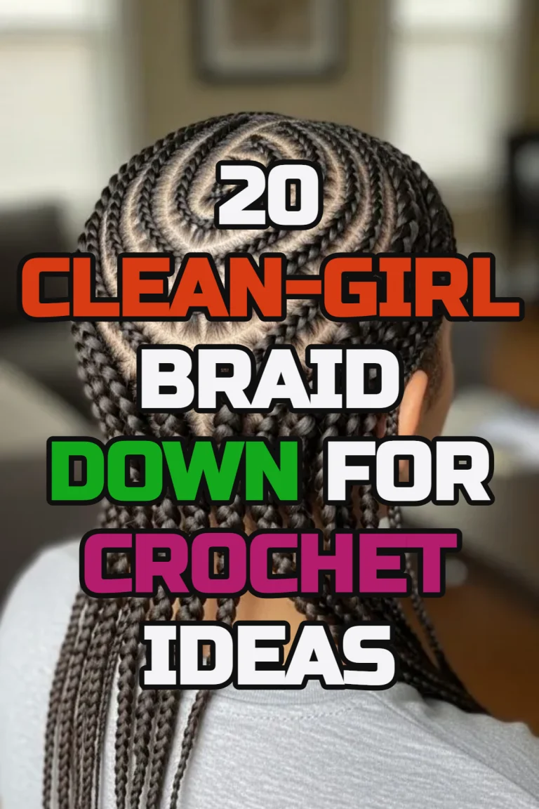 20 Braid Down For Crochet ideas