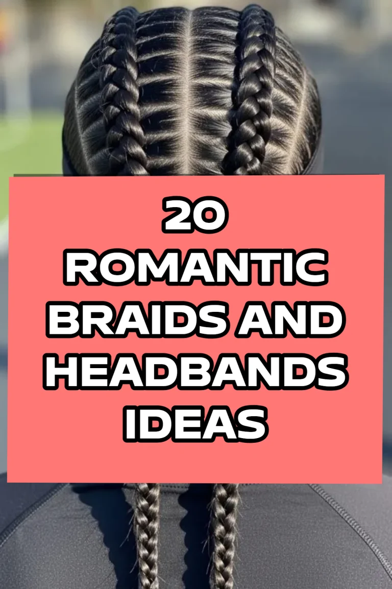 20 braids and headbands ideas