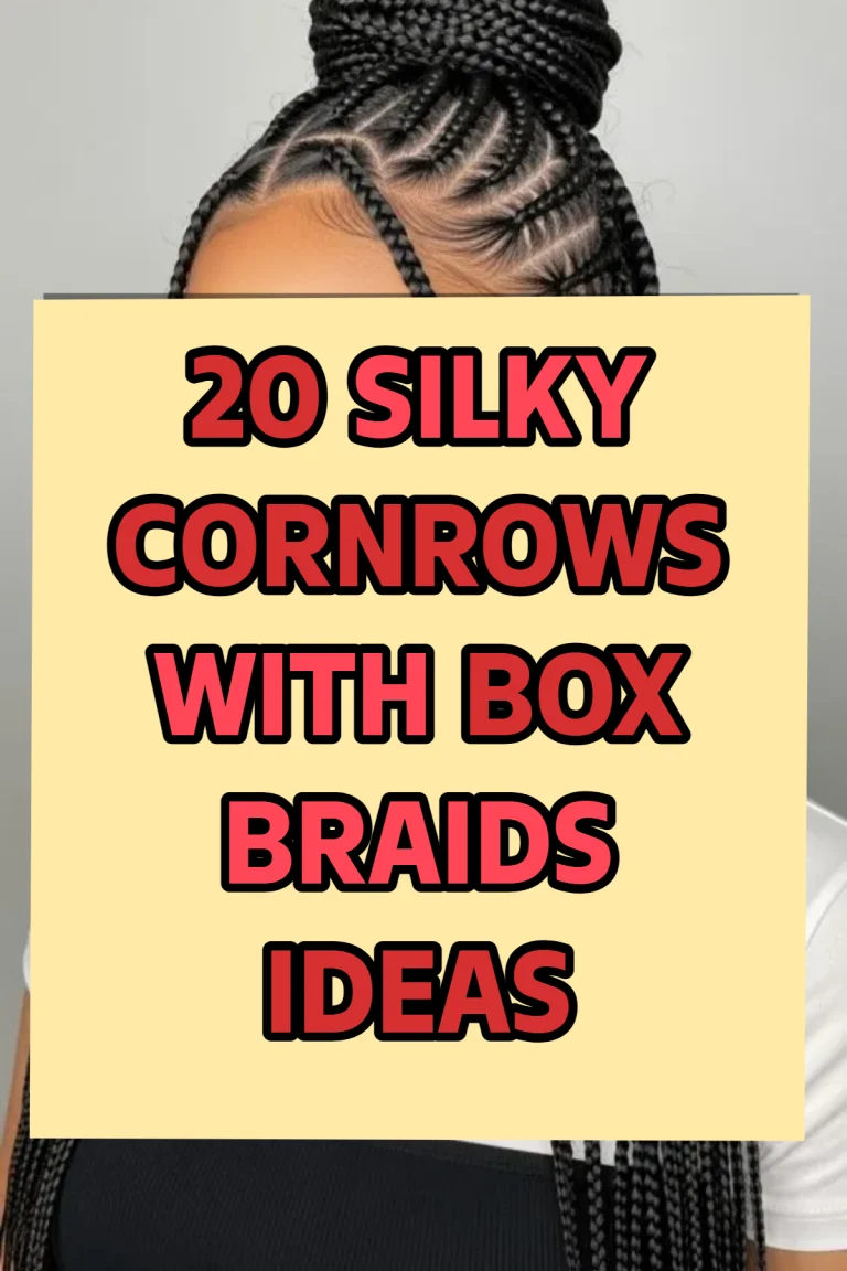 20 Cornrows With Box Braids ideas