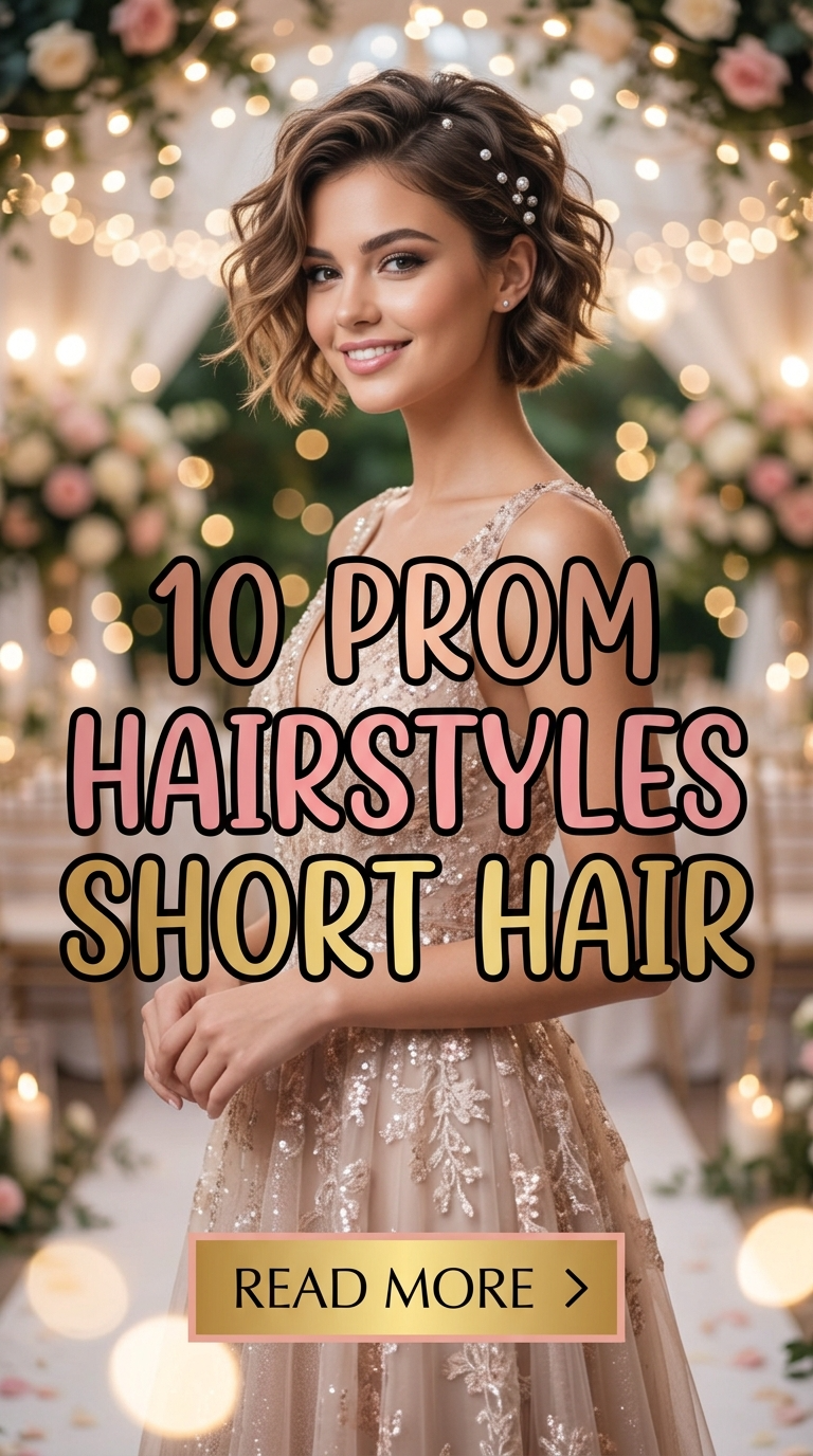 10 Prom Hairstyles Short Hair