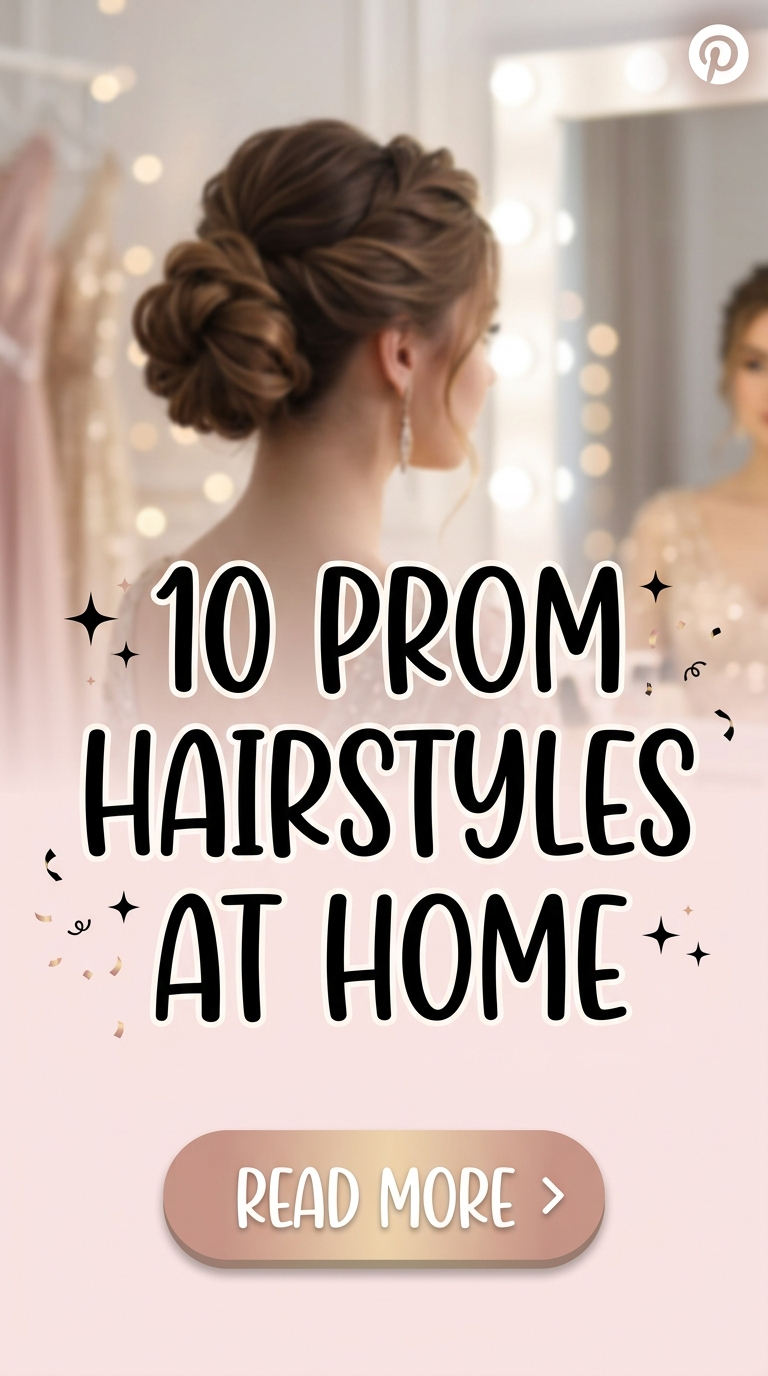 10 Prom Hairstyles At Home