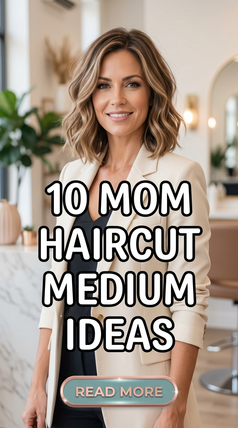 10 Mom Haircut Medium Ideas