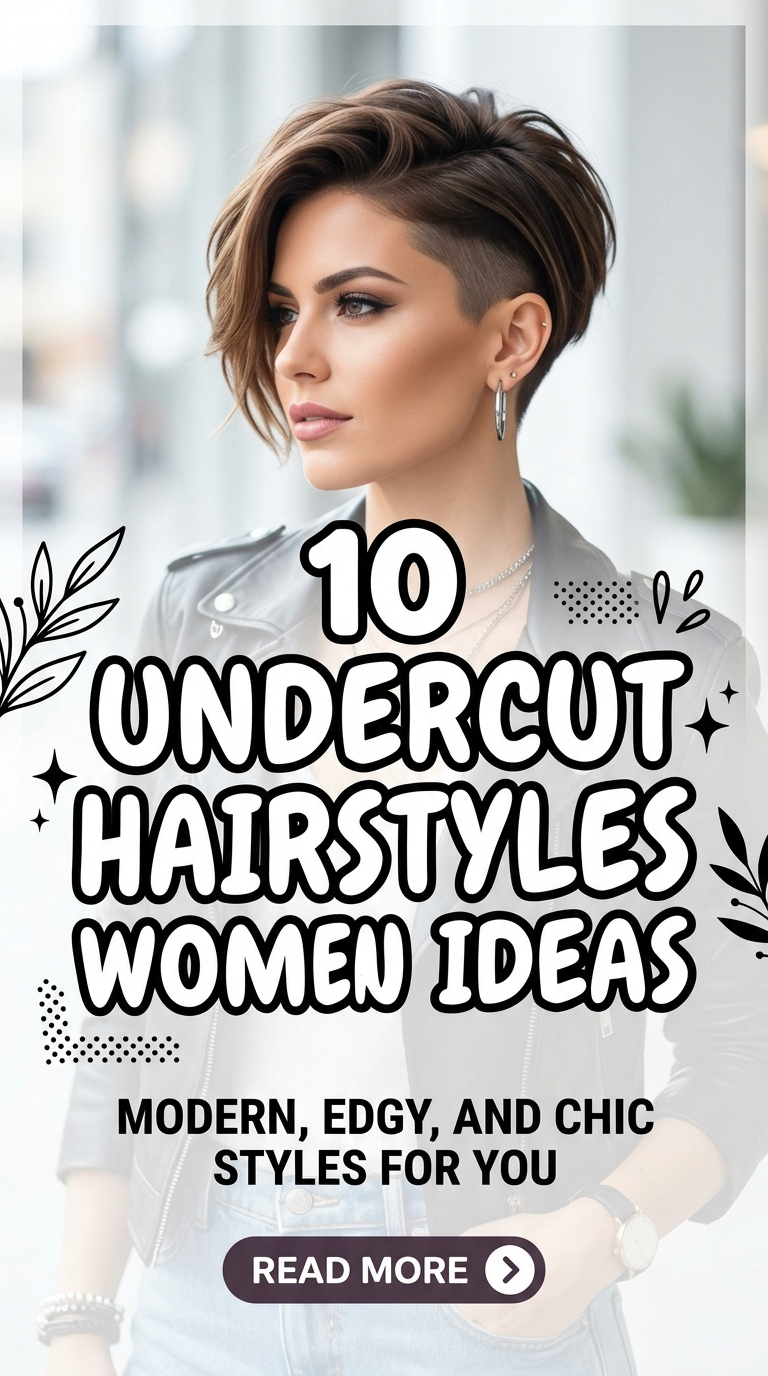 10 undercut hairstyles women ideas