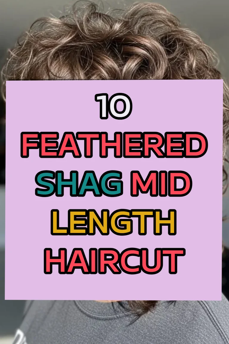 10 Shag Mid Length Haircut