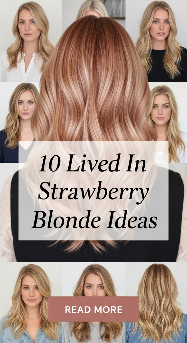 10 Lived In Strawberry Blonde Ideas