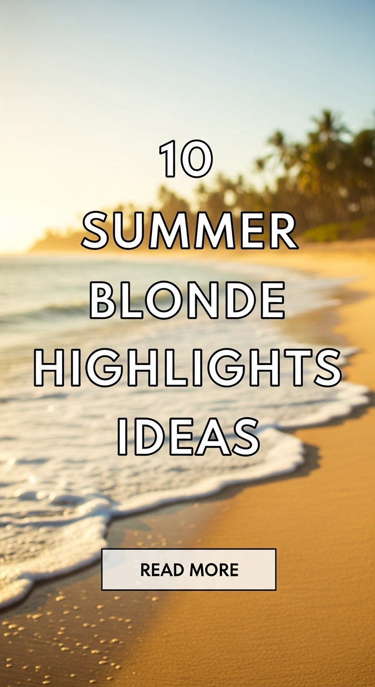 10 Summer Blonde Highlights Ideas