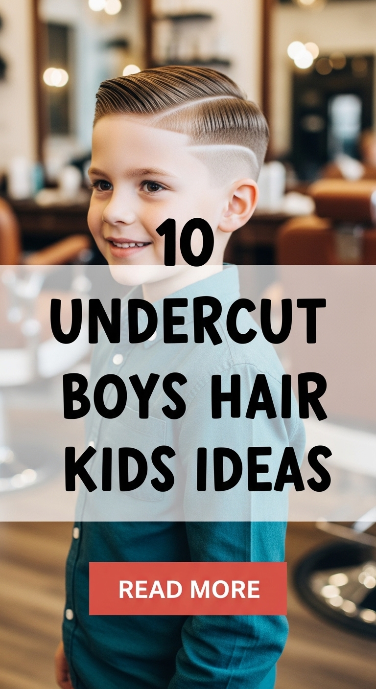 10 Undercut Boys Hair Kids Ideas