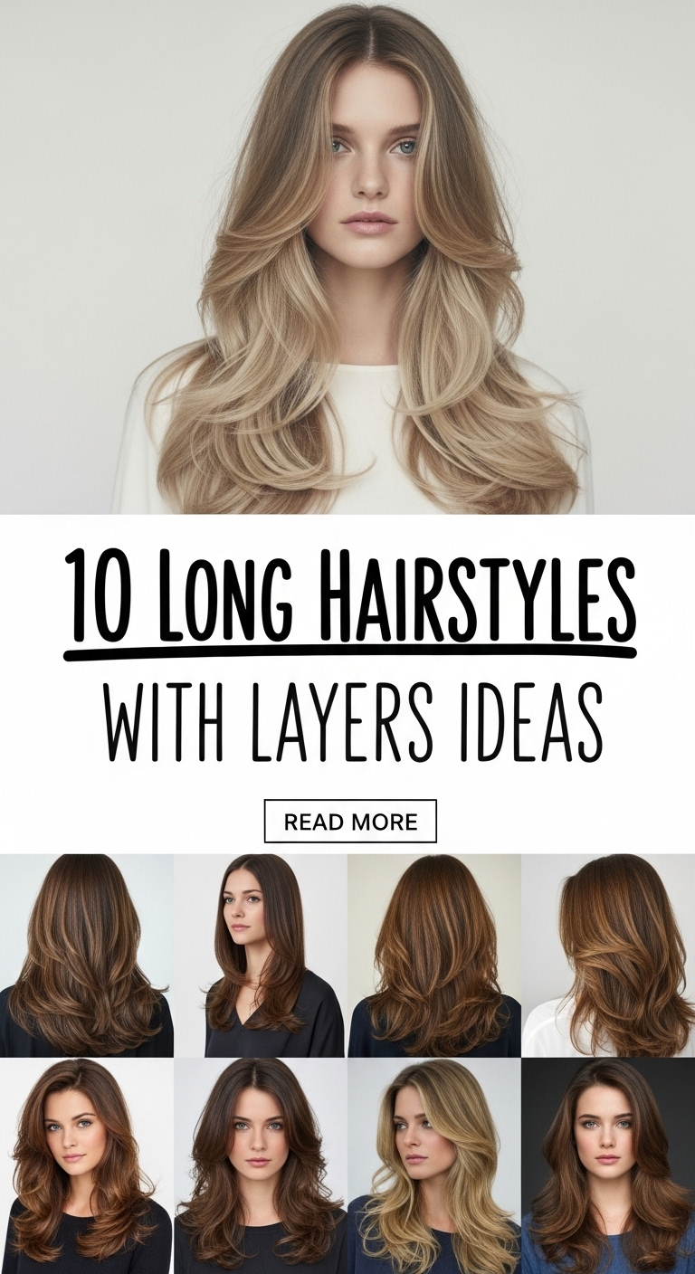 10 Long Hairstyles With Layers Ideas