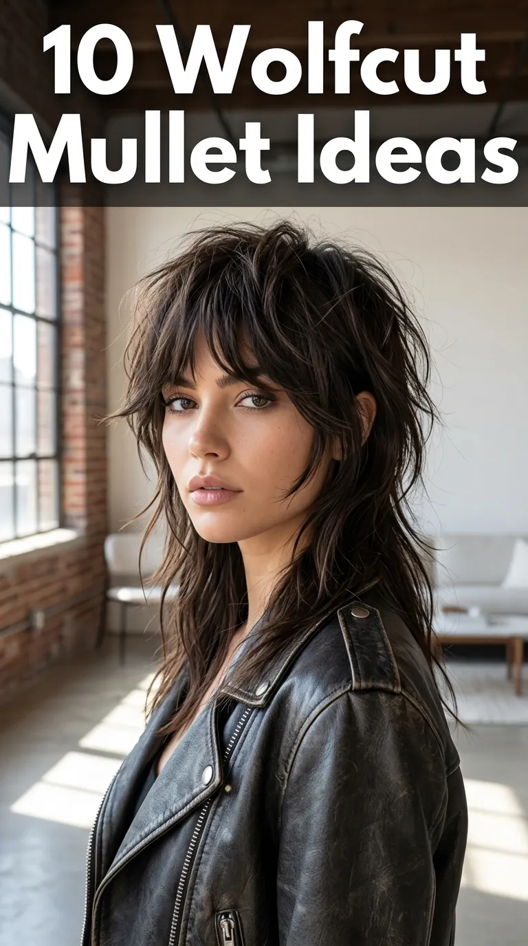 10 Wolfcut Mullet Ideas