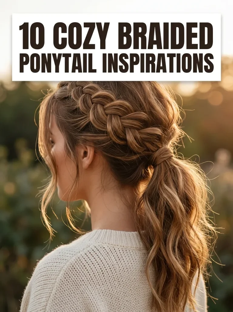 10 Braided Hairstyles Ponytail Ideas