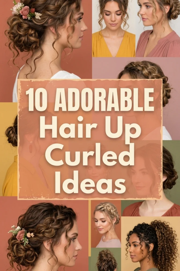 10 Hair Up Curled Ideas