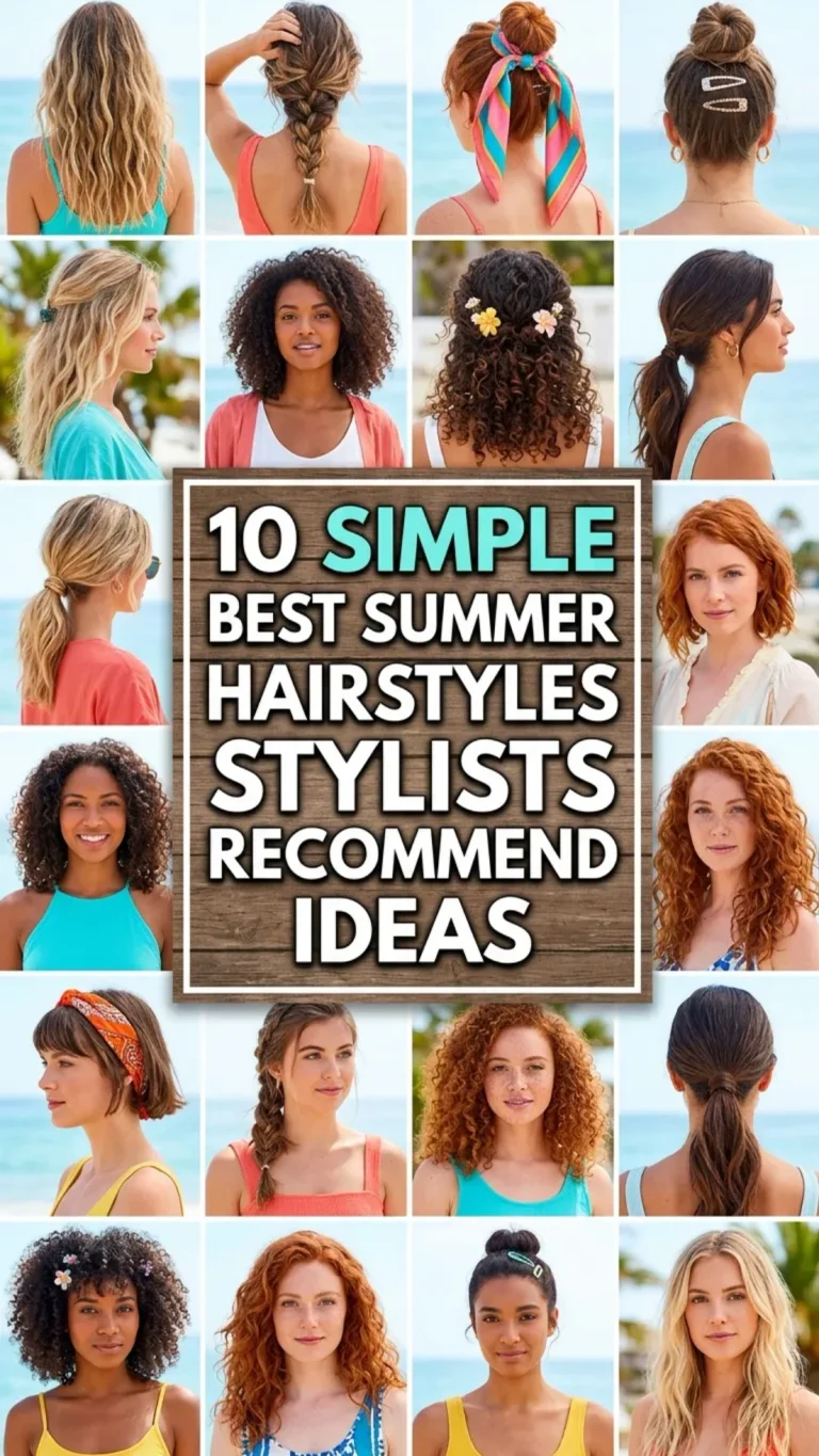 10 Best Summer Hairstyles Stylists Recommend Ideas