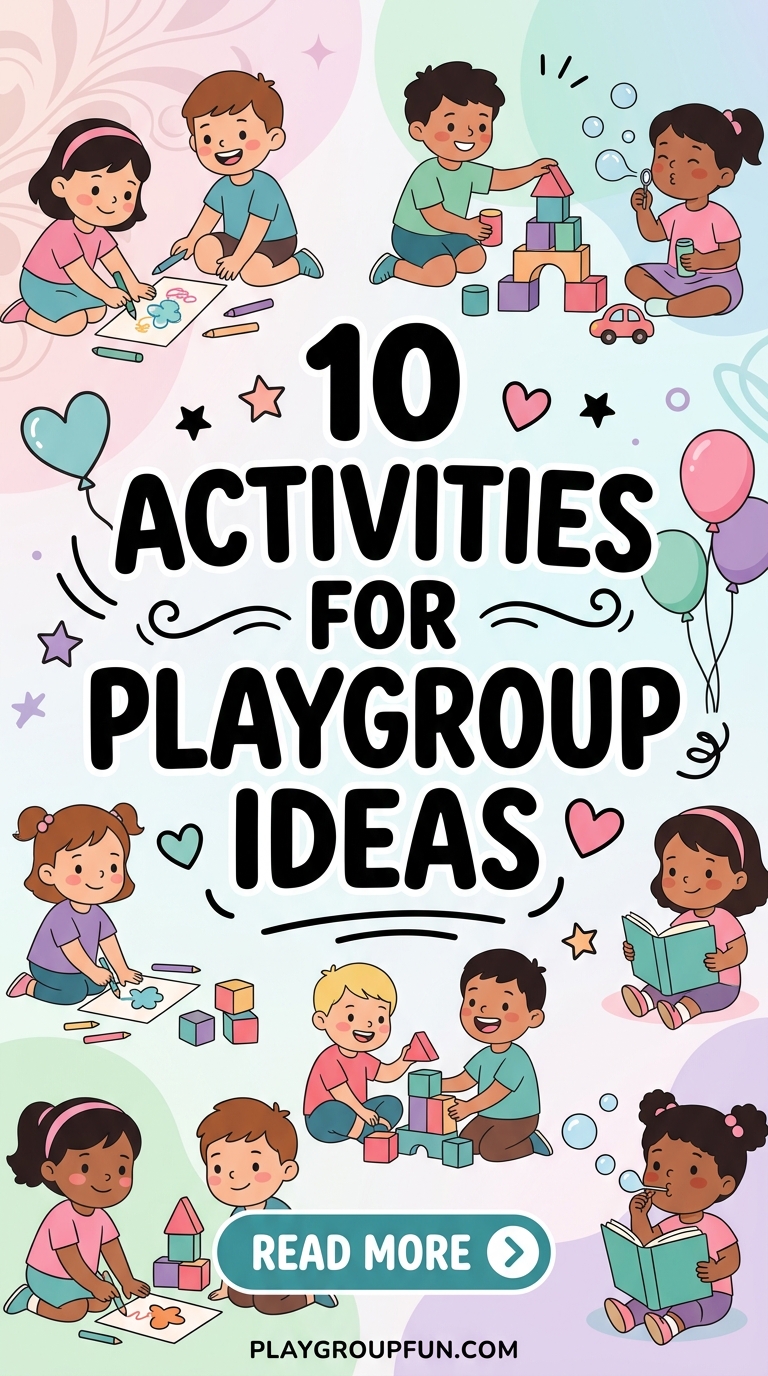 10 Activities For Playgroup Ideas