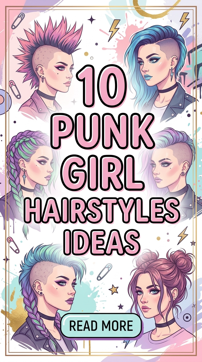 10 Punk Girl Hairstyles Ideas
