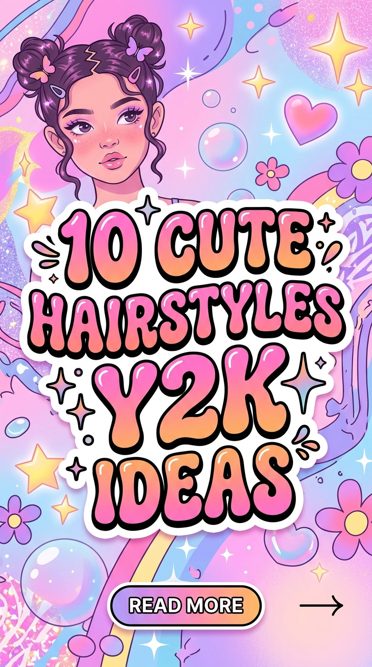 10 Cute Hairstyles Y2K Ideas