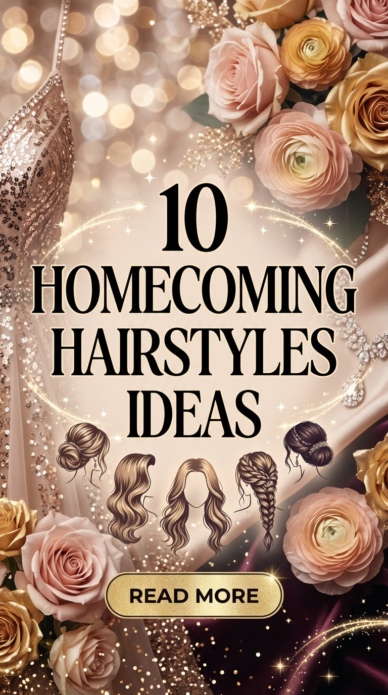 10 Homecoming Hairstyles Ideas
