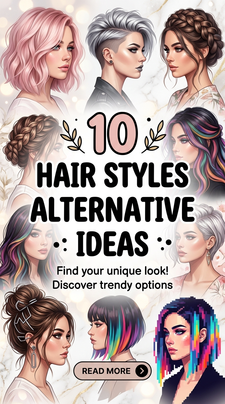 10 Hair Styles Alternative Ideas